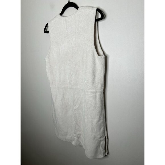 Barefoot Dreams CozyChic Ultra Lite Cascading Vest Sand Dune Size Medium NWT - Picture 9 of 11